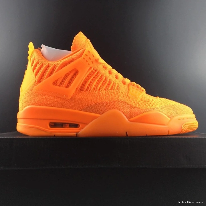 Flyknit Orange AQ3559-800 Jordan Retro 4 0312